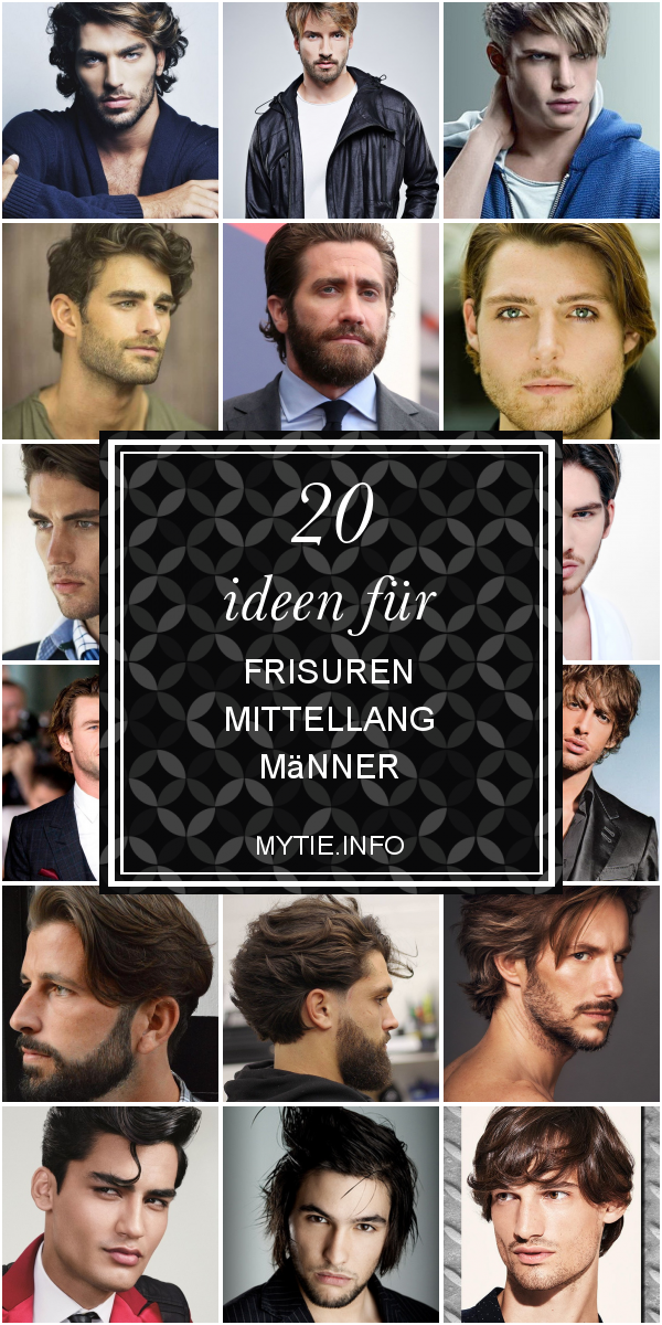 20 Ideen Für Frisuren Mittellang Männer